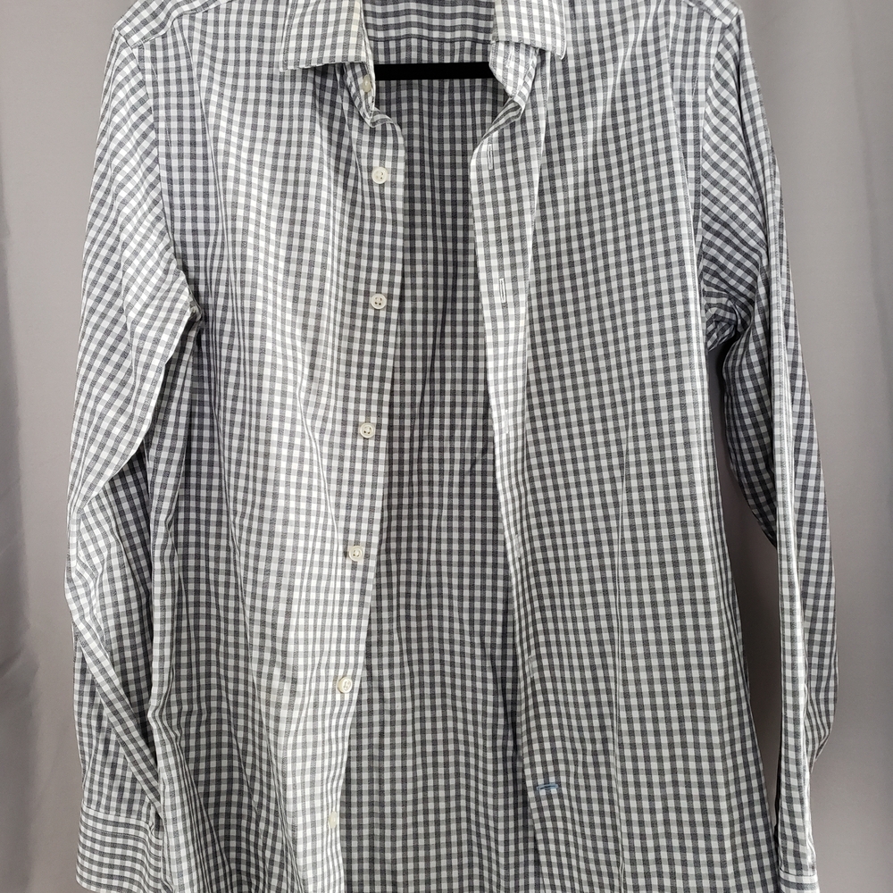 Banana Republic Gray Dress Shirt